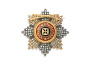 Звезда ордена Святого Владимира со стразами с верхними мечами