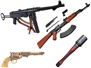 макеты оружия, купить макет, сувенирное оружие