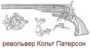 Схема револьвера кольт