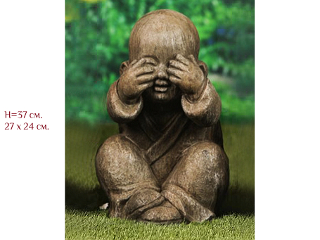 Садовая фигура "Маленький Будда"
