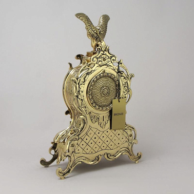 Часы каминные "Дон Жуан Гран Агило", золото