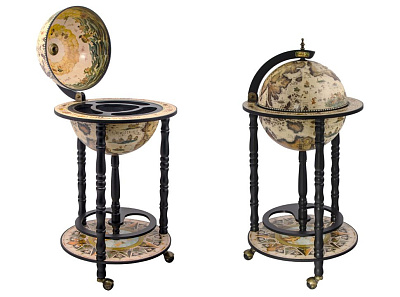 Глобус - бар напольный, Ø33 см.