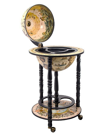 Глобус - бар напольный, Ø33 см.