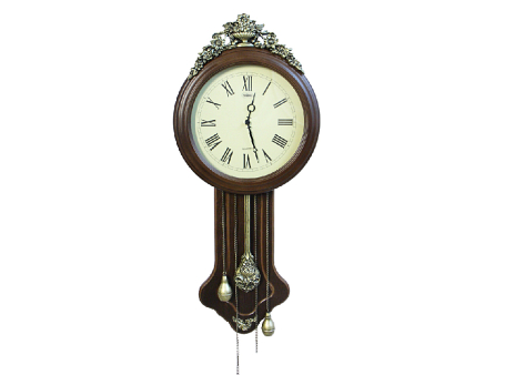 Часы настенные с маятником "Мон амур"