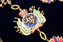 Орден Святого А.Первозванного на цепи под стеклом (с кристаллами Swarovski)