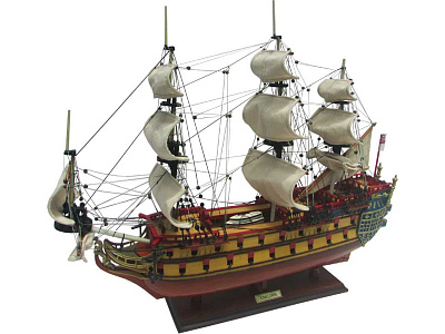 Модель парусного корабля "Unicorn Wood", 78 см