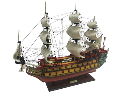 Модель парусного корабля "Unicorn Wood", 78 см