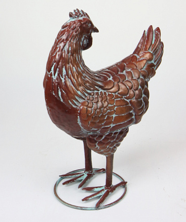 Фигуры садовые Петух и Курица (пара)