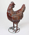 Фигуры садовые Петух и Курица (пара)