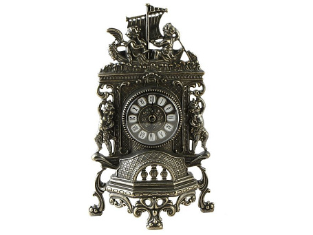 Часы "Корабль" (плоские), антик