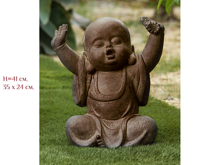 Садовая фигура "Маленький Будда"
