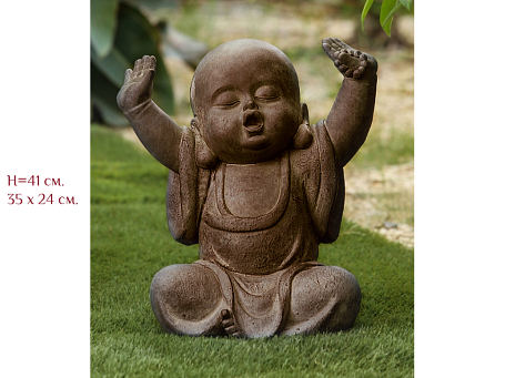 Садовая фигура "Маленький Будда"