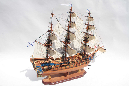 Модель парусного корабля "Святой Павел", 74 см
