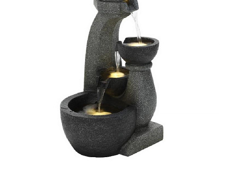 Фонтан для дачи и сада "Иси-Торо" с подсветкой 