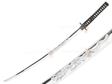 Катана "Дракон Маки" в подарочном футляре