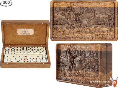 Домино "Поединок Пересвета с Челубеем на Куликовом поле"