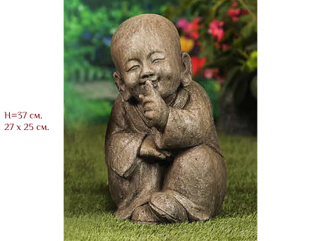 Садовая фигура "Маленький Будда"