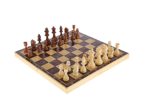 Набор 3 игры "Классика" (шахматы, нарды, шашки)