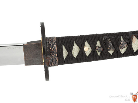 Катана, меч самурайский "Акебоно" на подставке