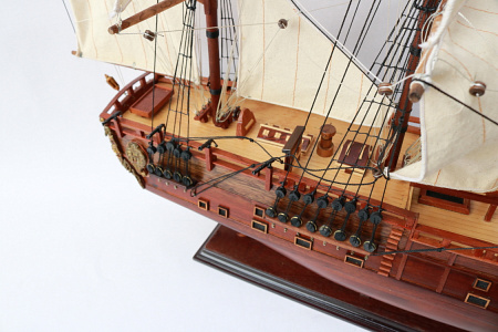 Модель парусного корабля "Bark Endeavour", 70 см