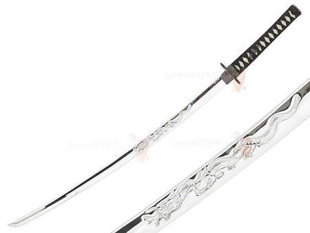 Катана, меч самурайский "Акебоно" в подарочном футляре