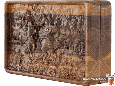 Домино "Поединок Пересвета с Челубеем на Куликовом поле"