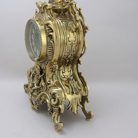 Часы каминные "Ласу", золото