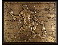 Панно "Водолей" малое 20х25 см