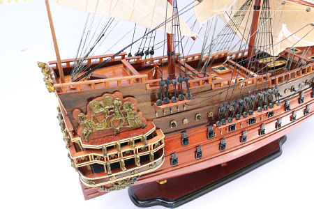 Модель парусного корабля "Soleil Royal", 90 см