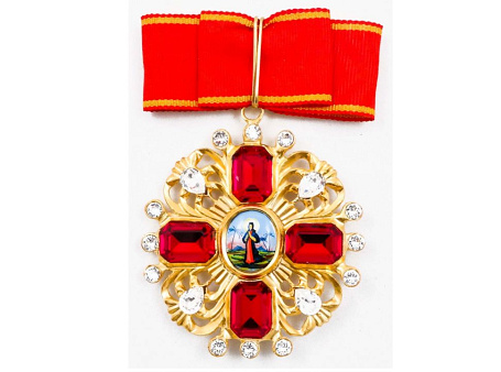 Орден Святой Анны I cт. (старого образца) со стразами