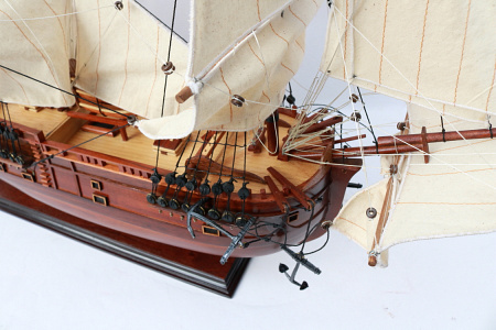 Модель парусного корабля "Bark Endeavour", 70 см