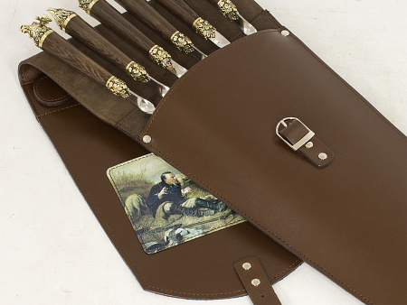 Шампуры (6шт.) "Мечта Охотника" в колчане