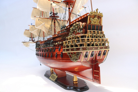 Модель парусного корабля "Soleil Royal", 90 см