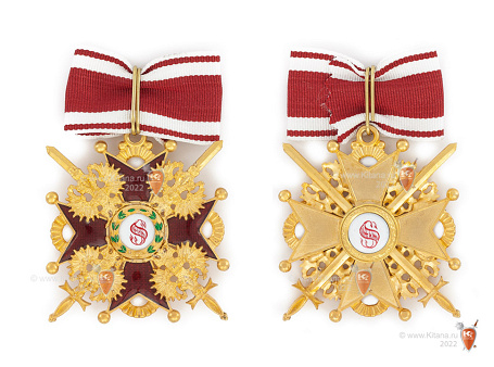 Орден Святого Станислава 2 ст. с мечами