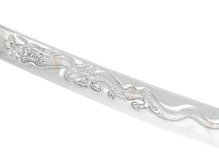 Катана, меч самурайский "Золотой Дракон" в подарочном футляре