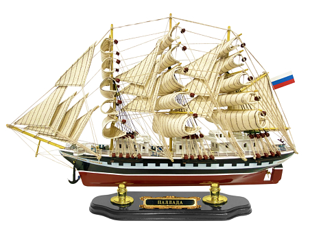 Модель парусника "Паллада" 52см.