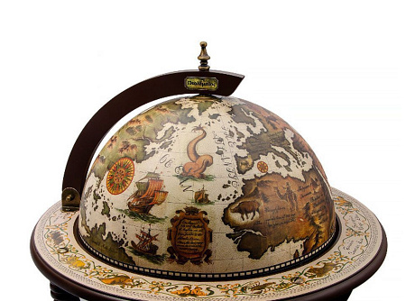 Глобус - бар напольный, Ø33 см.