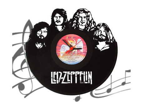 Настенные часы-пластинка "Led Zeppelin"