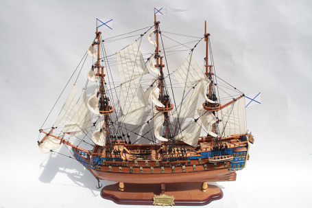 Модель парусного корабля "Святой Павел", 74 см