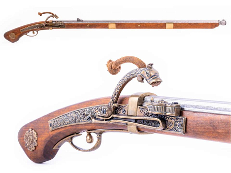 Фитильное ружье, Япония, 1800г. (макет, ММГ)