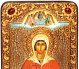 Аналойная икона "Святая великомученица Анастасия Узорешительница" на мореном дубе