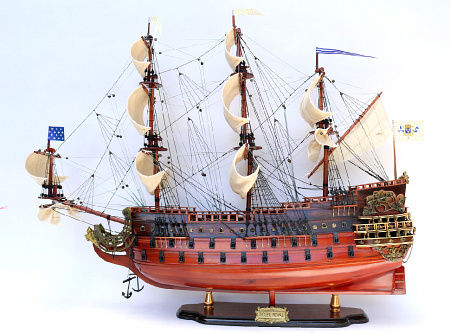 Модель парусного корабля "Soleil Royal", 90 см