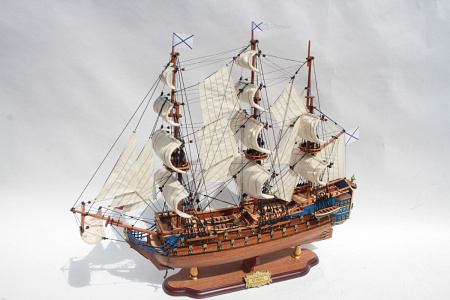 Модель парусного корабля "Святой Павел", 74 см