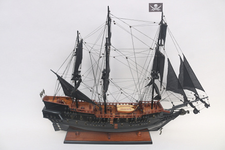 Модель парусного корабля "Черная Жемчужина", 90 см