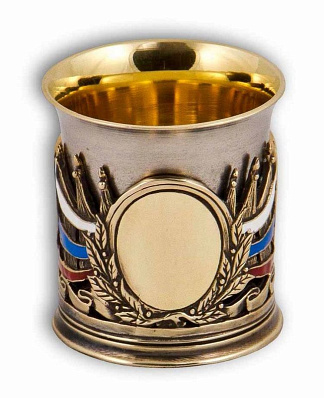 Набор из 3-х стопок "Державных" (пустой медальон)