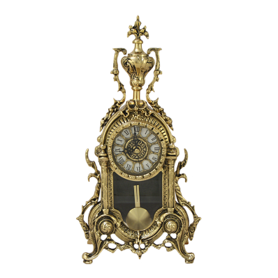 Часы каминные "Библо" с маятником, золото