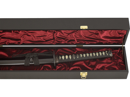 Катана, меч самурайский "Розайа" в подарочном футляре