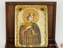 Подарочная икона "Святая мученица Александра Римская" на мореном дубе