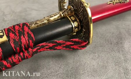 Катана "Шиматцу" с кинжалами когаи и козука в подарочном футляре