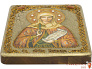Подарочная икона "Святая Мученица Наталия Никомидийская" на мореном дубе